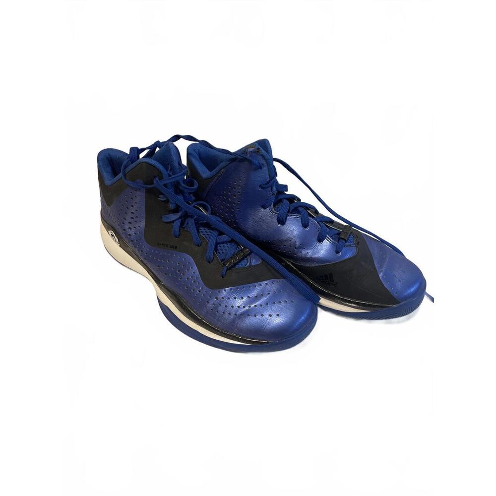 Adidas Sprintframe Men's Running/Training Shoes Black and Blue Size 10.5 - Picture 1 of 8